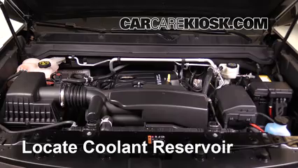 2016 Chevrolet Colorado LT 2.5L 4 Cyl. Crew Cab Pickup Refrigerante (anticongelante) Controlar nivel de líquido